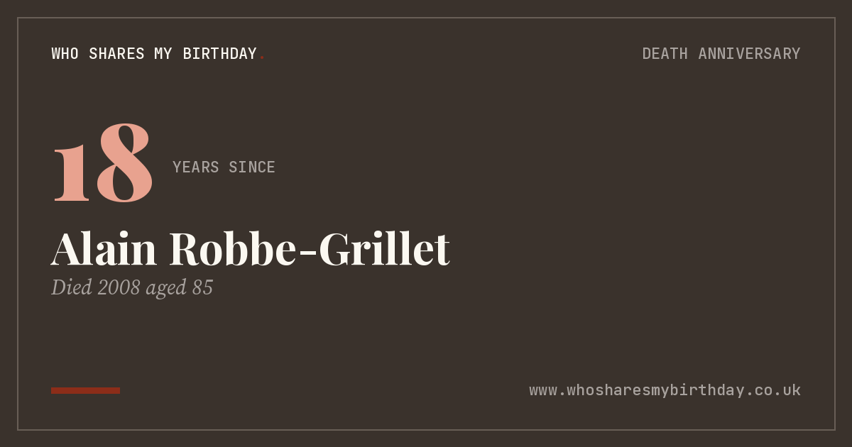 Alain Robbe-Grillet