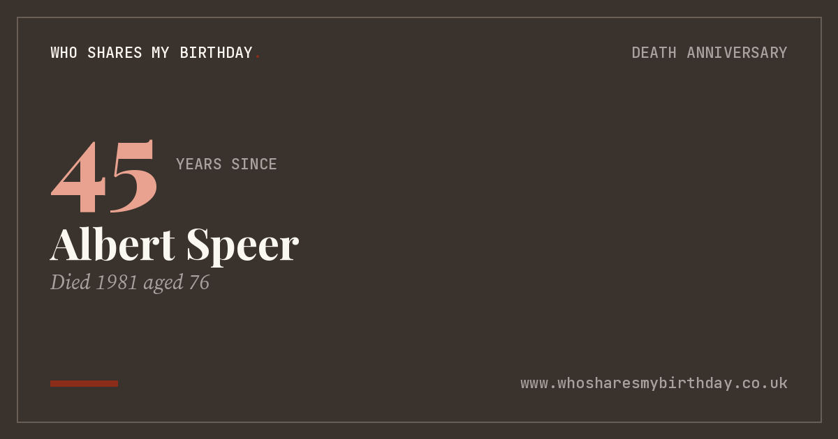 Albert Speer