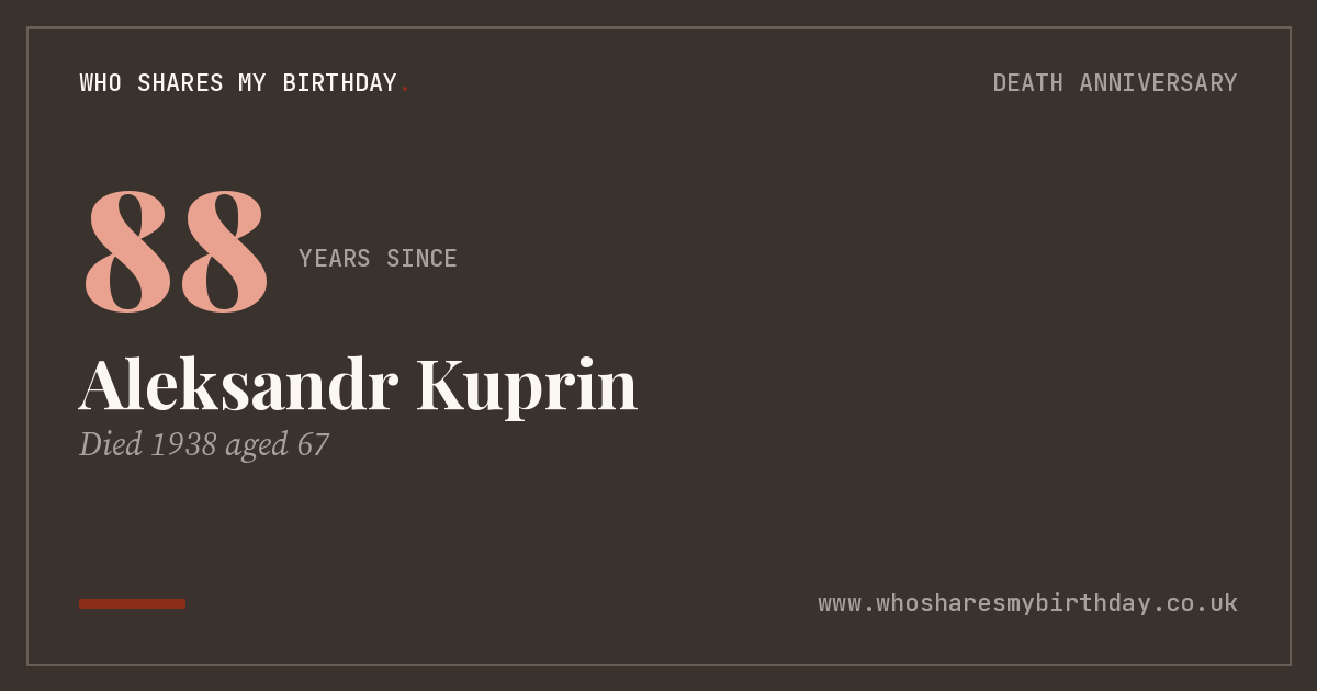 Aleksandr Kuprin