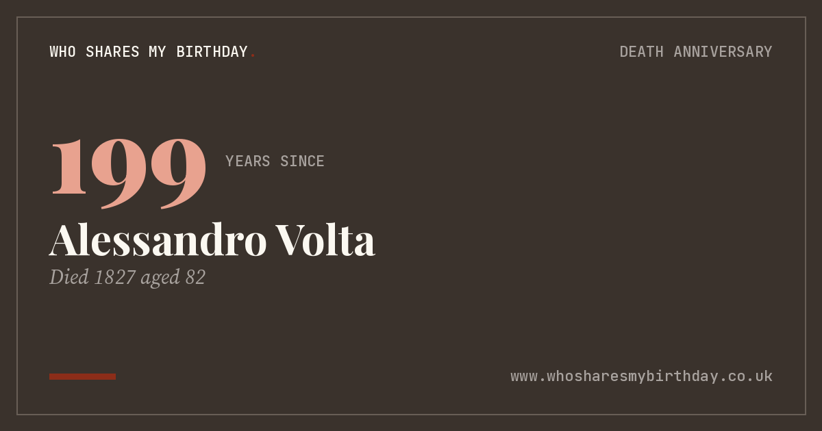 Alessandro Volta
