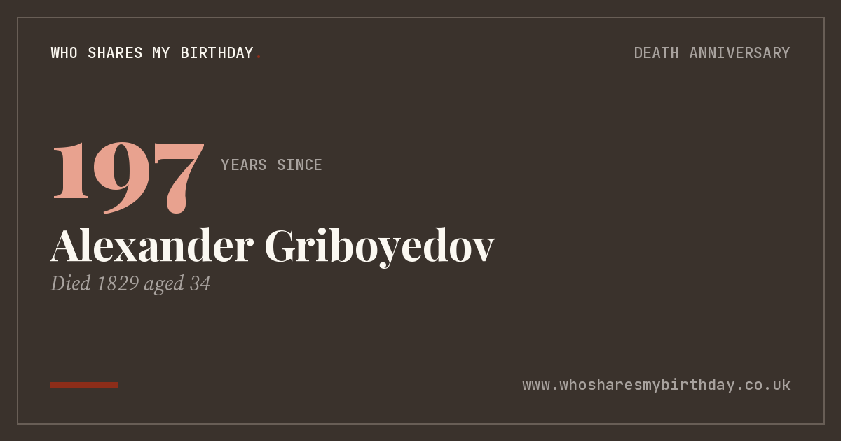 Alexander Griboyedov