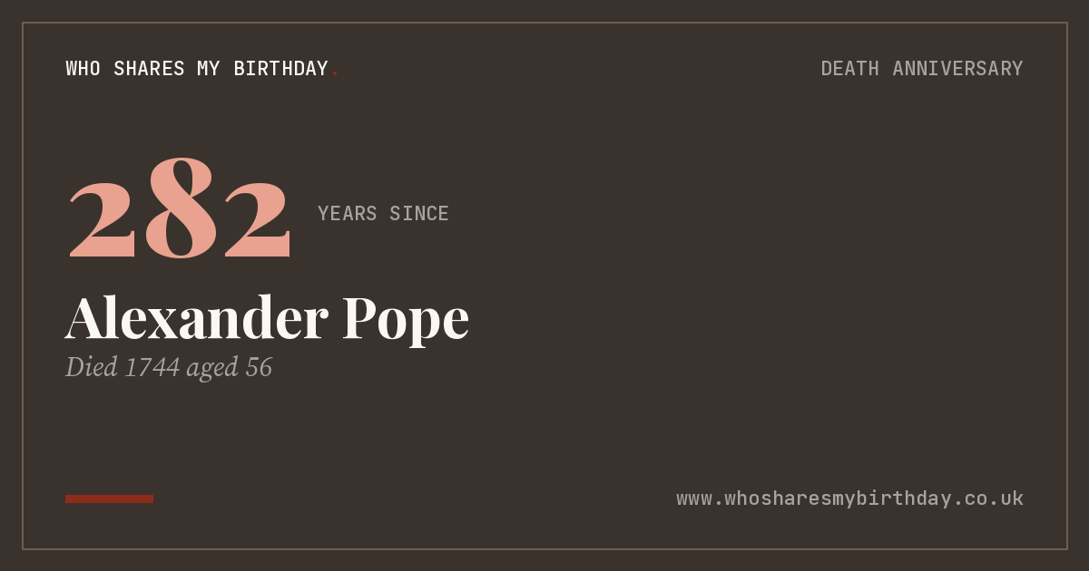 Alexander Pope