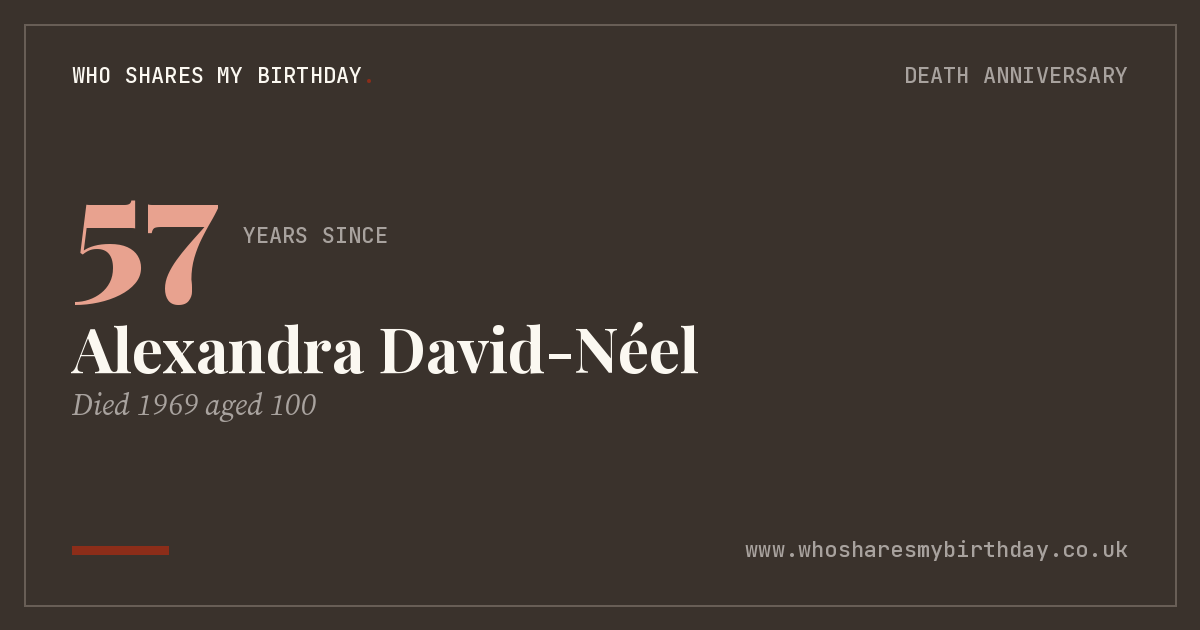 Alexandra David-Néel