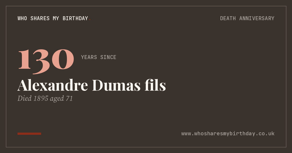 Alexandre Dumas fils