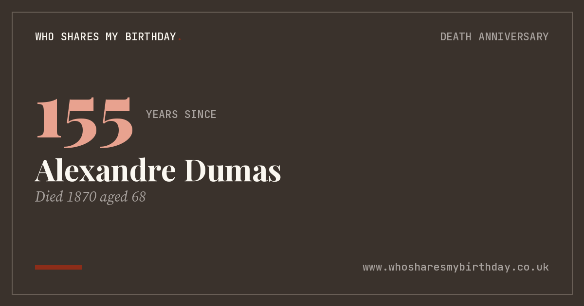 Alexandre Dumas