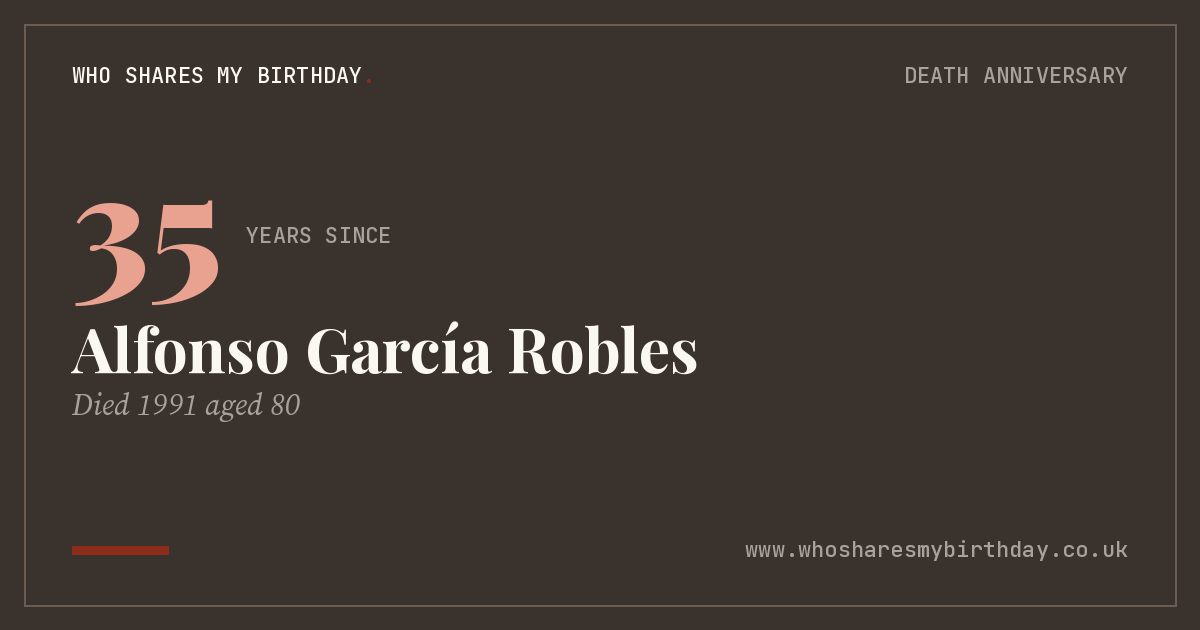Alfonso García Robles