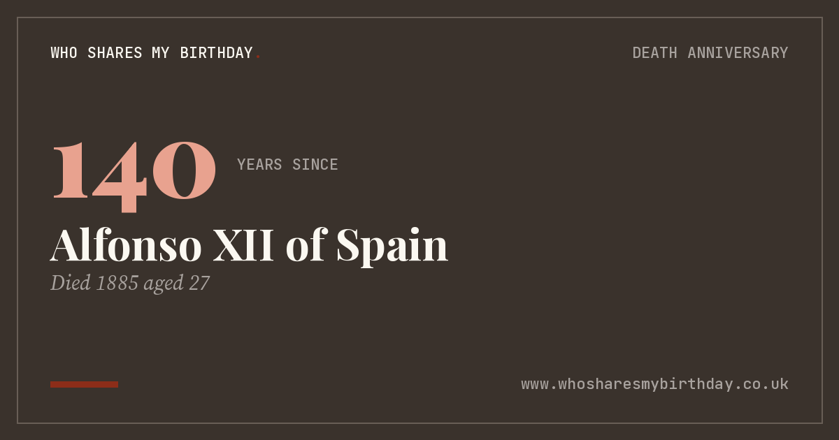 Alfonso XII of Spain