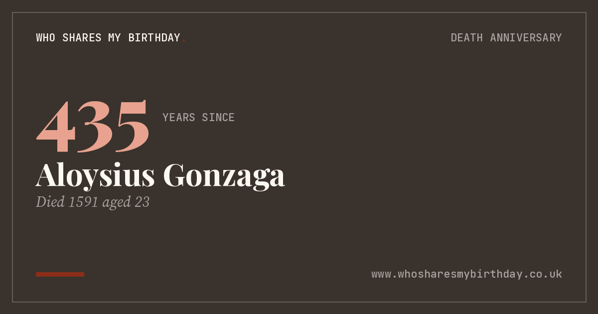 Aloysius Gonzaga