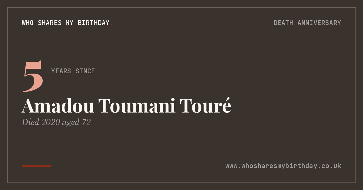 Amadou Toumani Touré