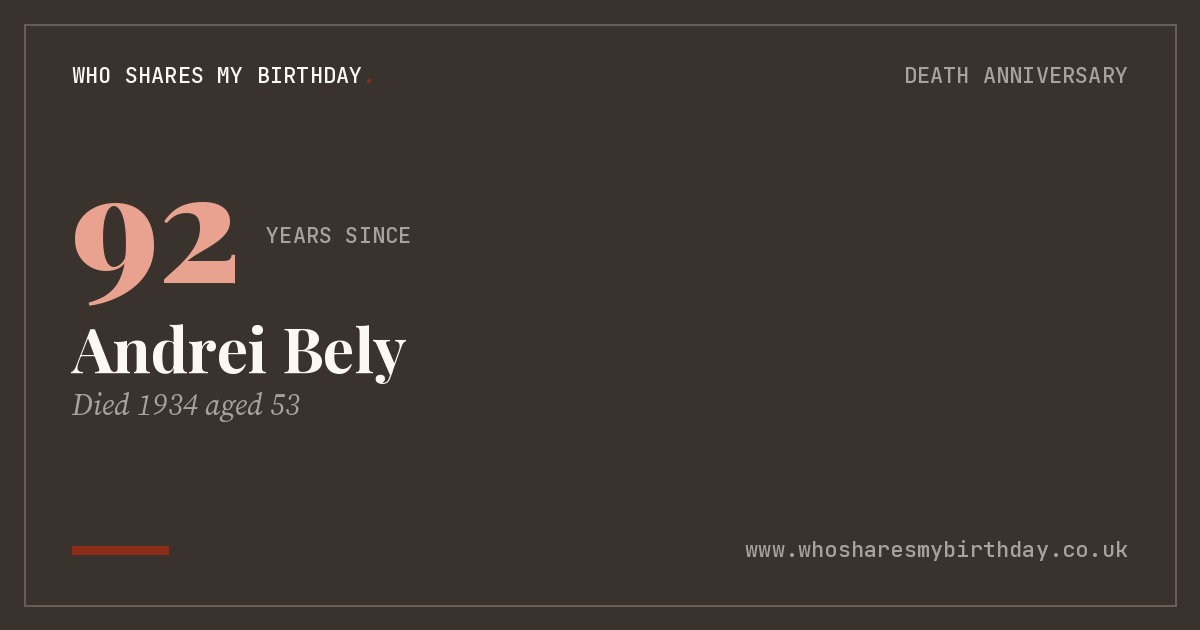 Andrei Bely
