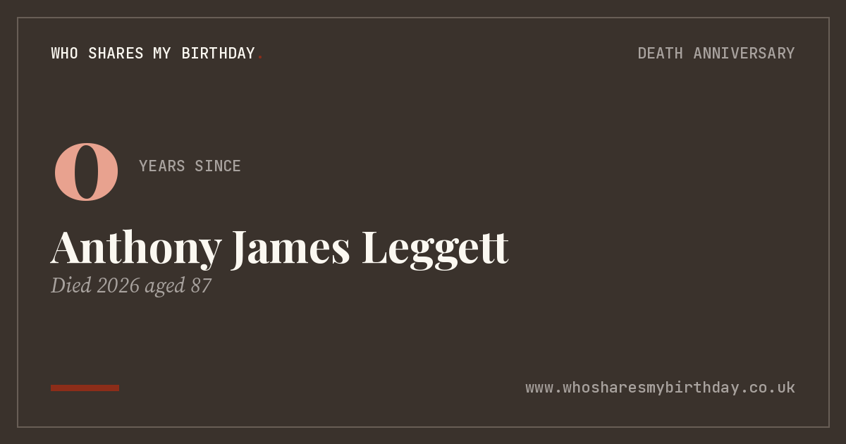 Anthony James Leggett