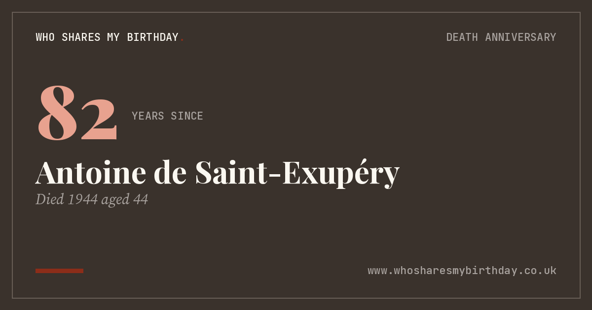 Antoine de Saint-Exupéry