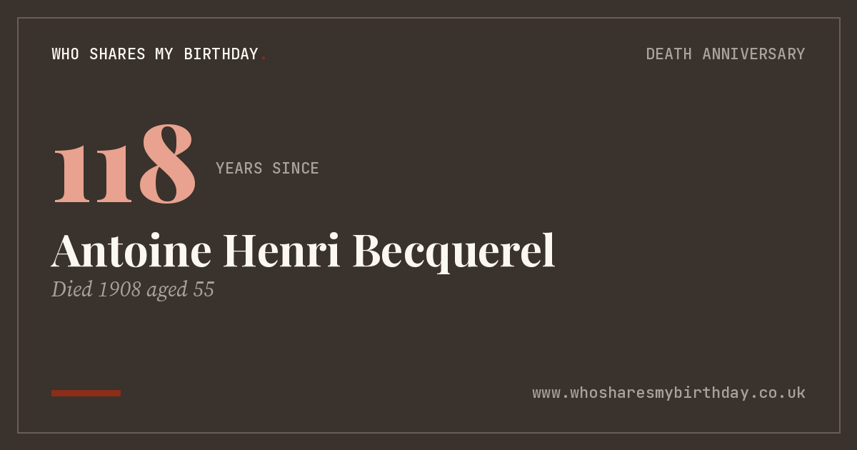 Antoine Henri Becquerel