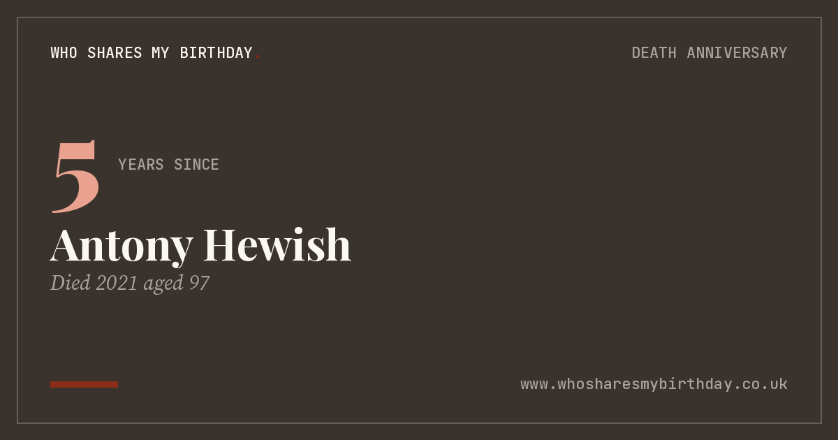 Antony Hewish