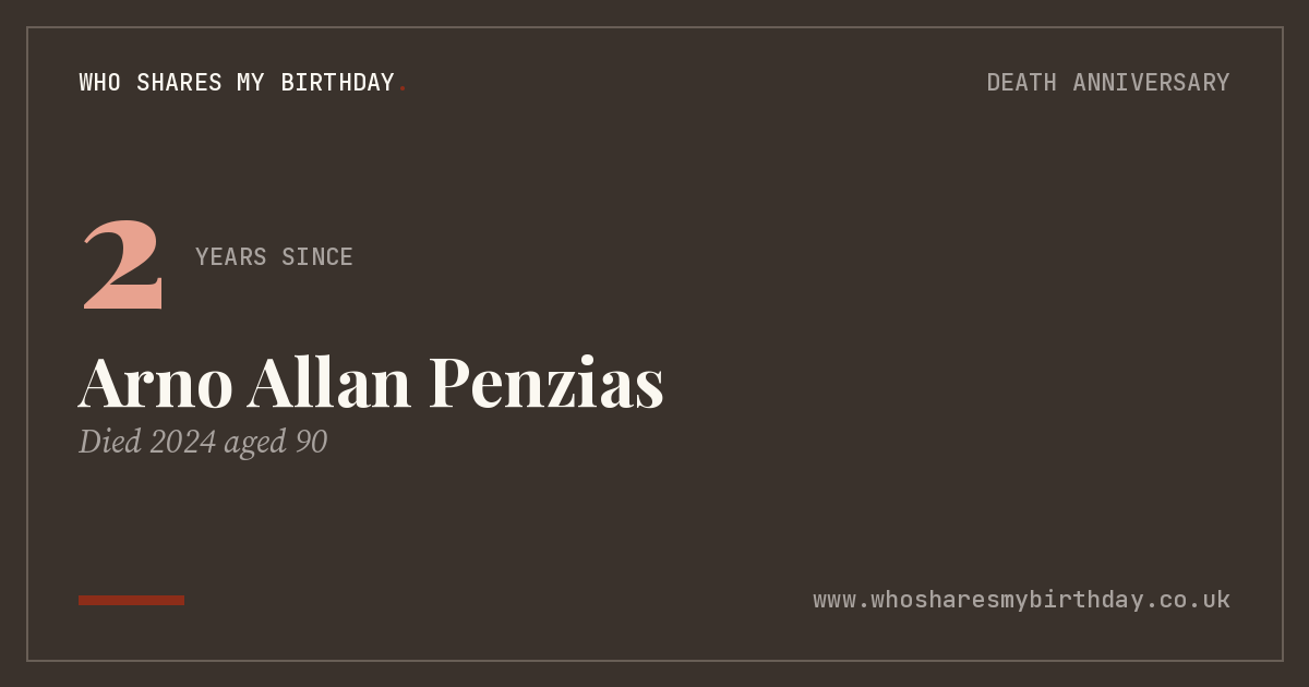 Arno Allan Penzias