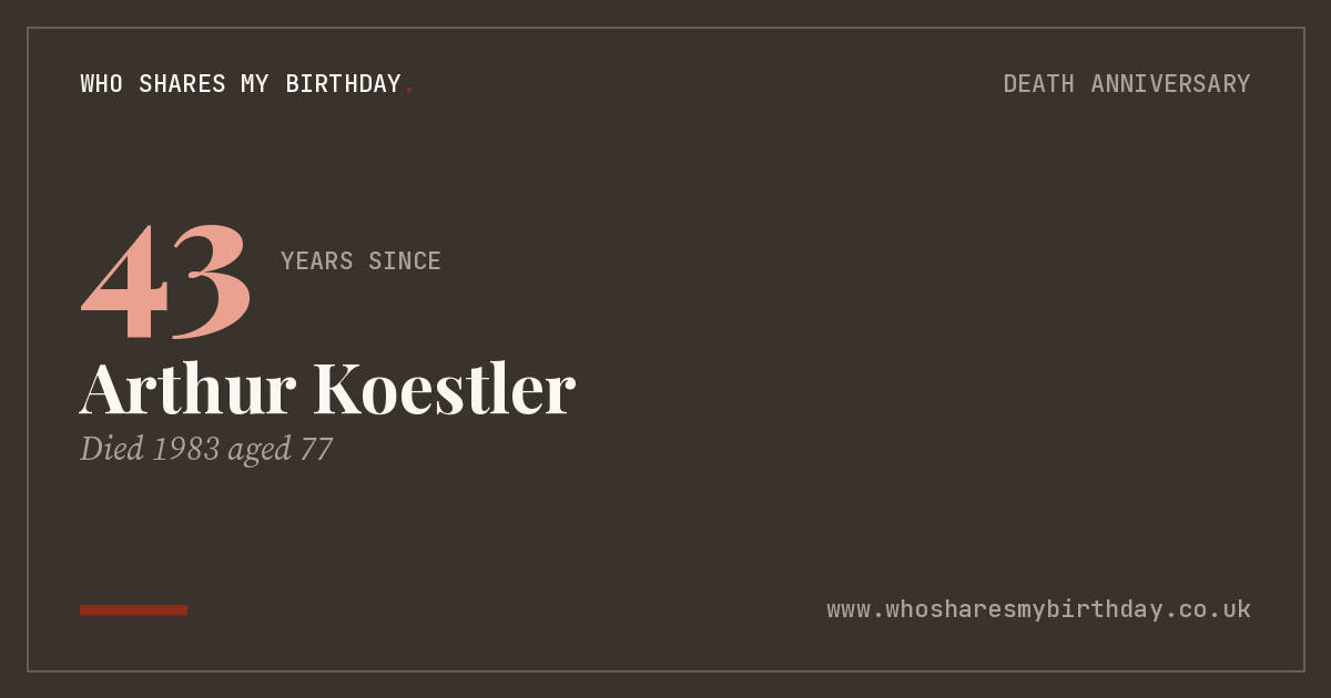 Arthur Koestler