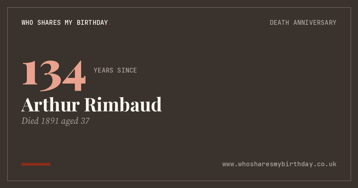 Arthur Rimbaud