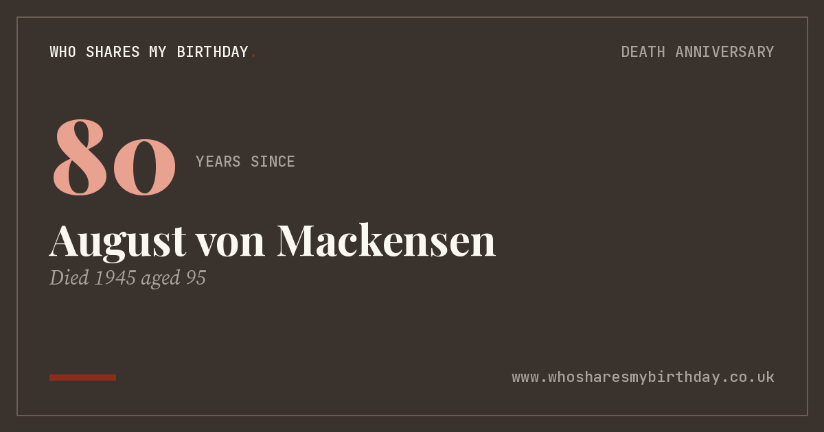 August von Mackensen