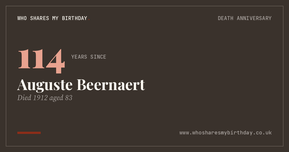 Auguste Beernaert