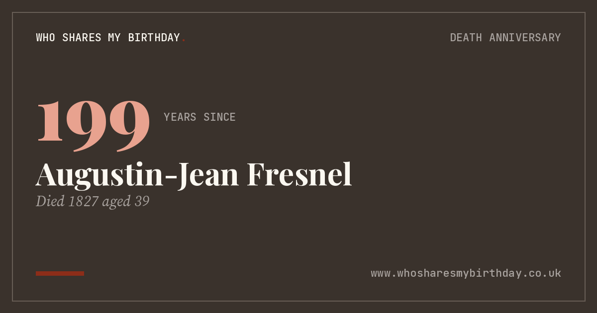 Augustin-Jean Fresnel