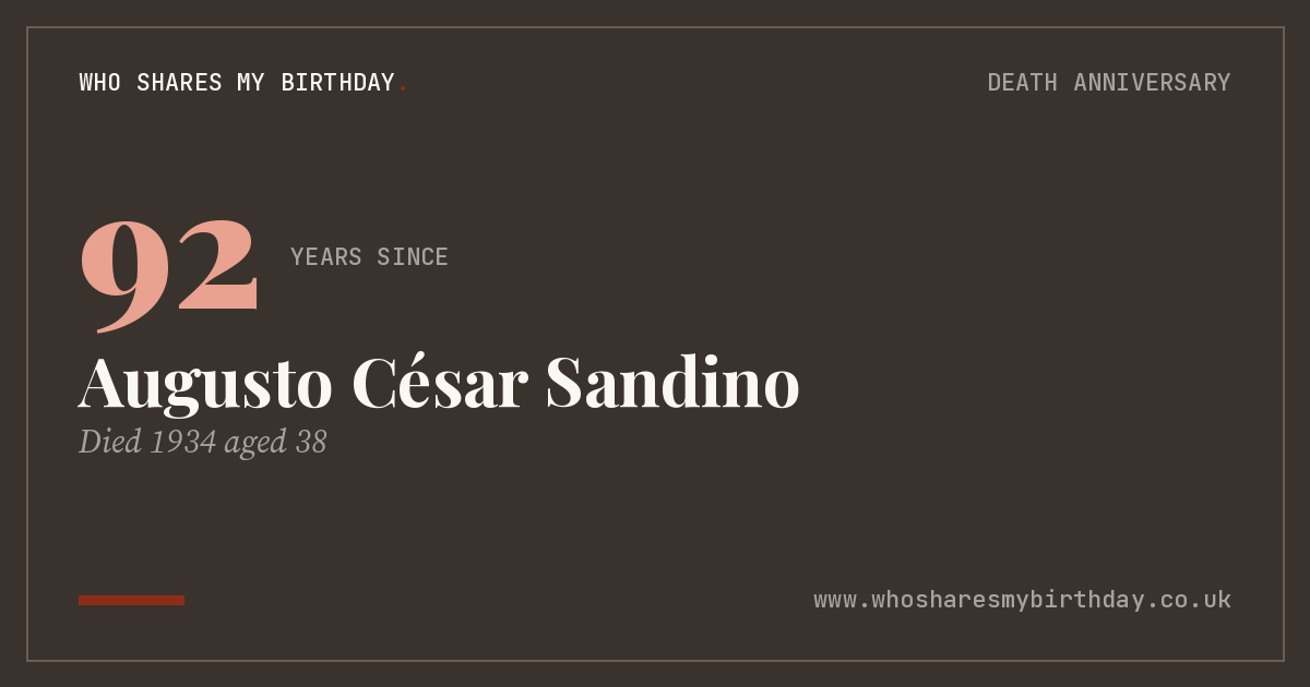 Augusto César Sandino