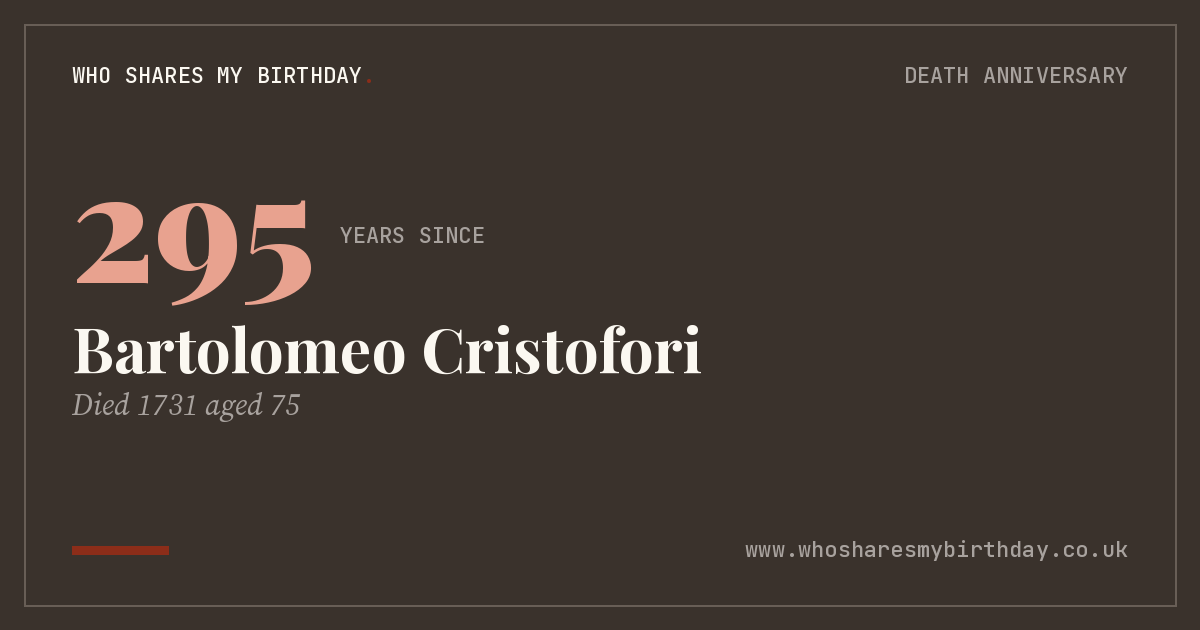 Bartolomeo Cristofori