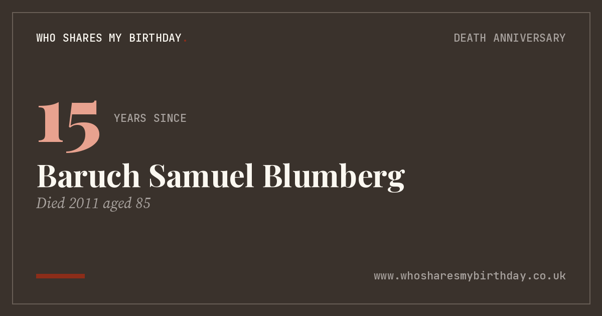 Baruch Samuel Blumberg