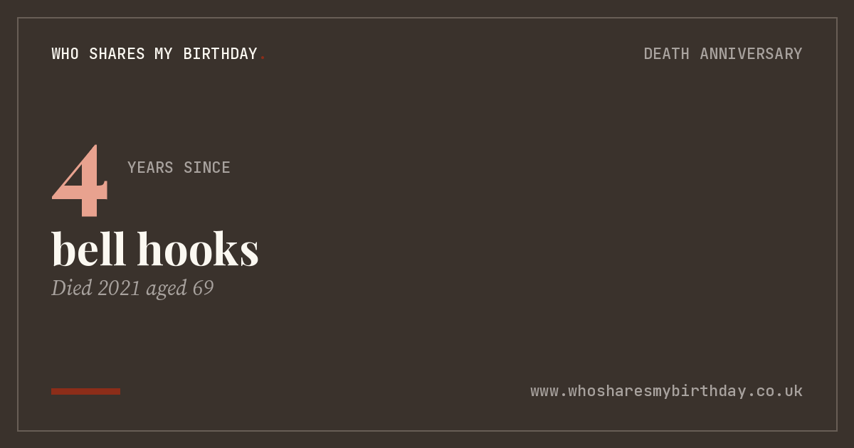 bell hooks