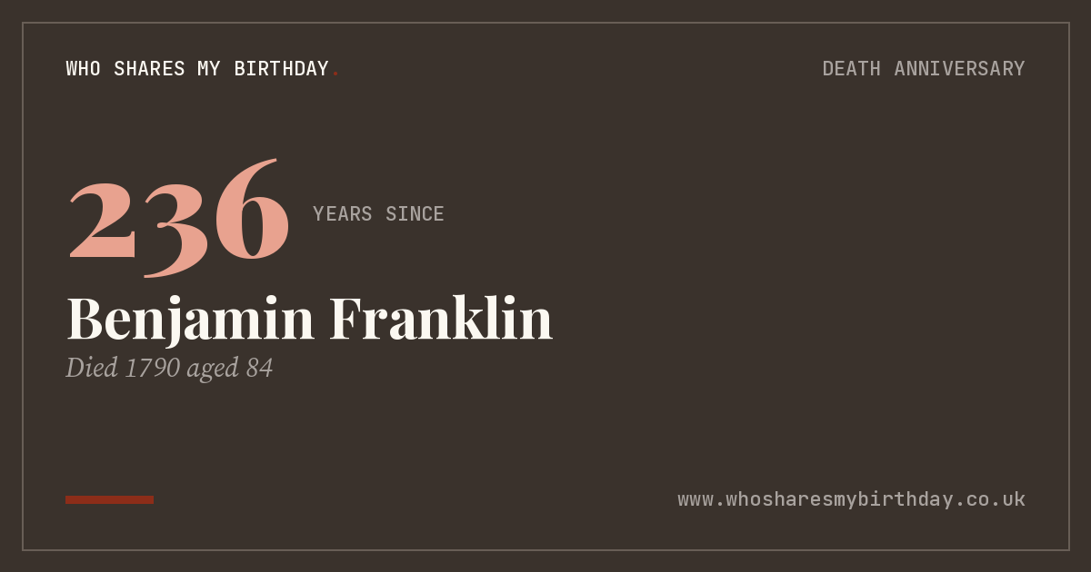 Benjamin Franklin