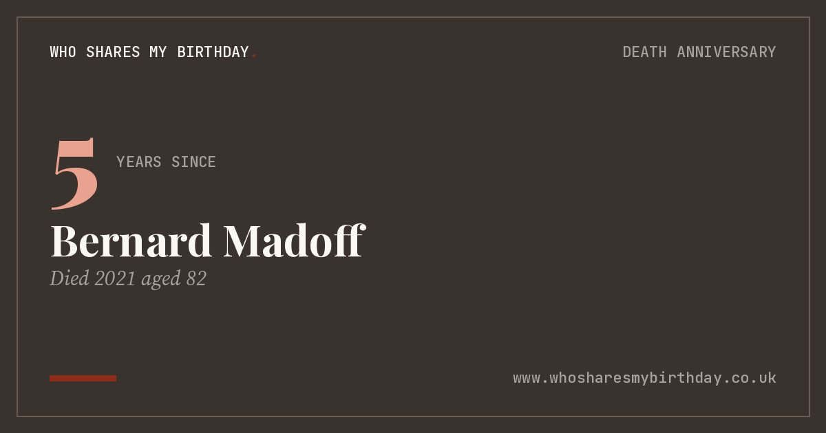 Bernard Madoff