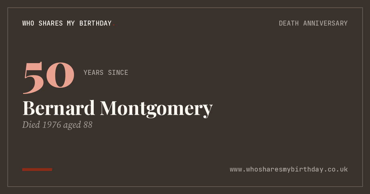 Bernard Montgomery