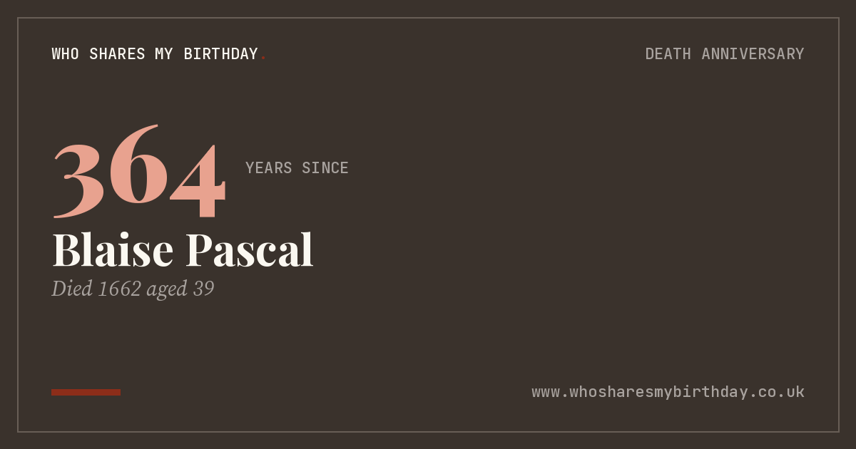 Blaise Pascal