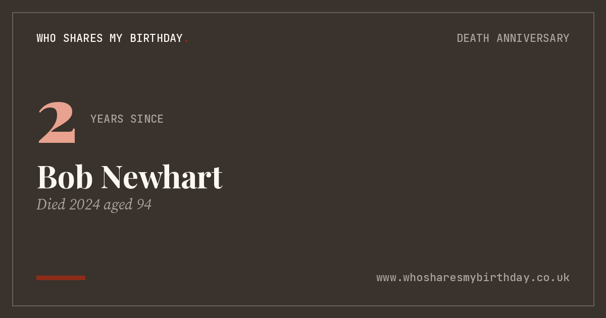 Bob Newhart