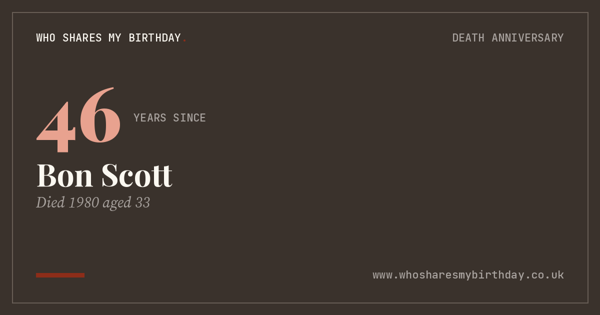 Bon Scott
