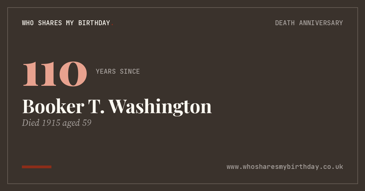 Booker T. Washington