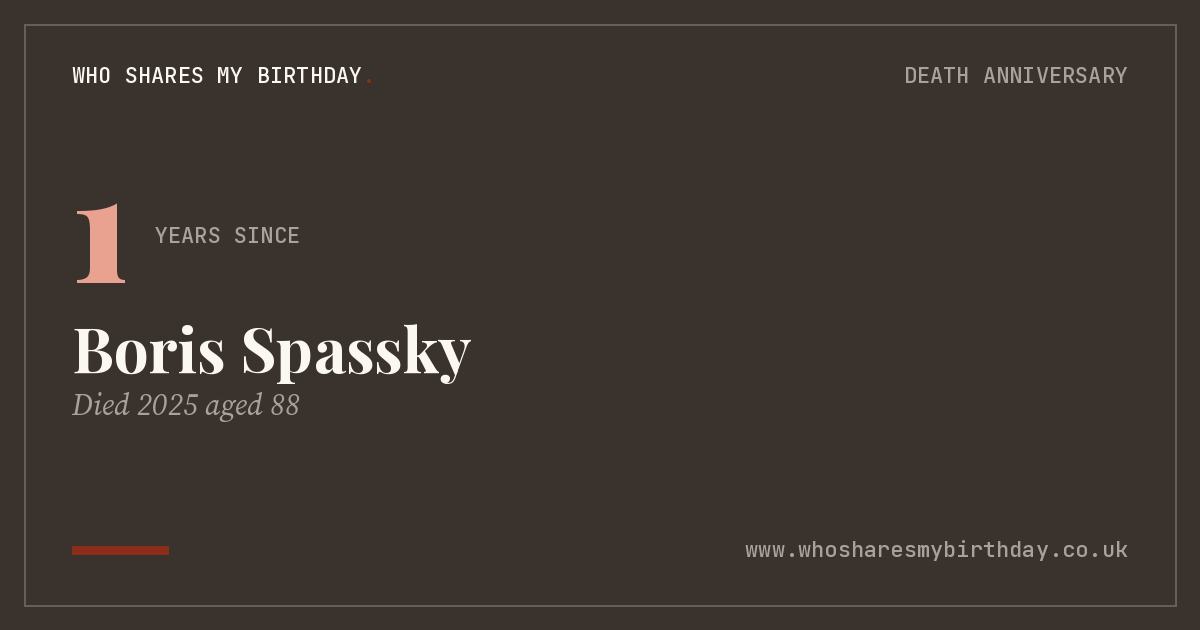 Boris Spassky