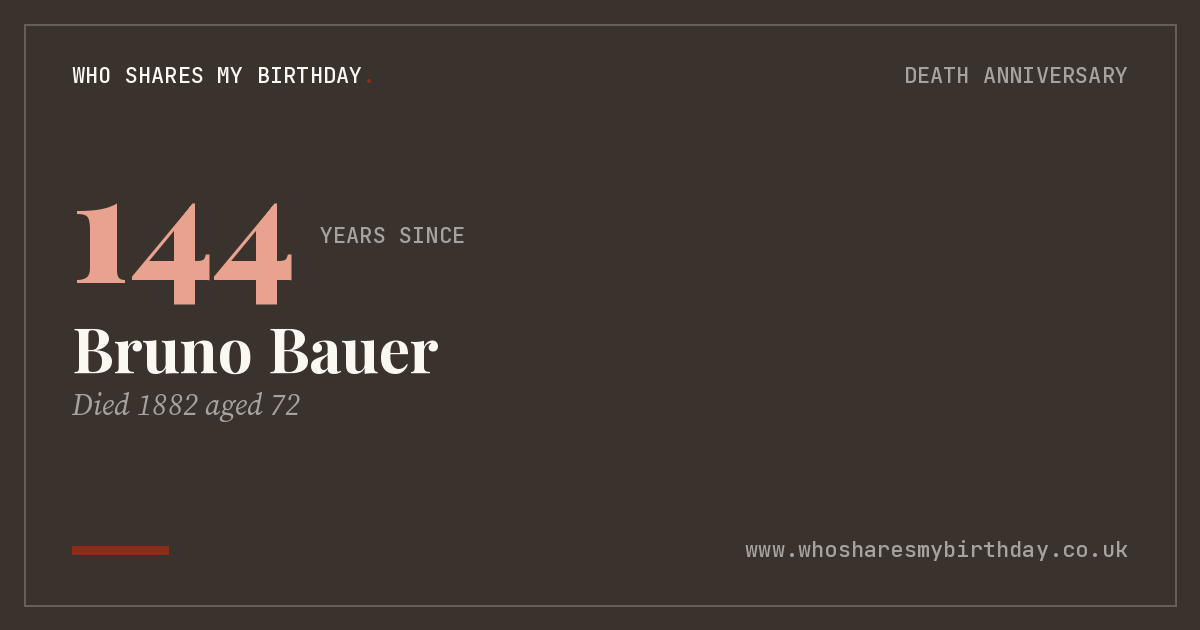 Bruno Bauer