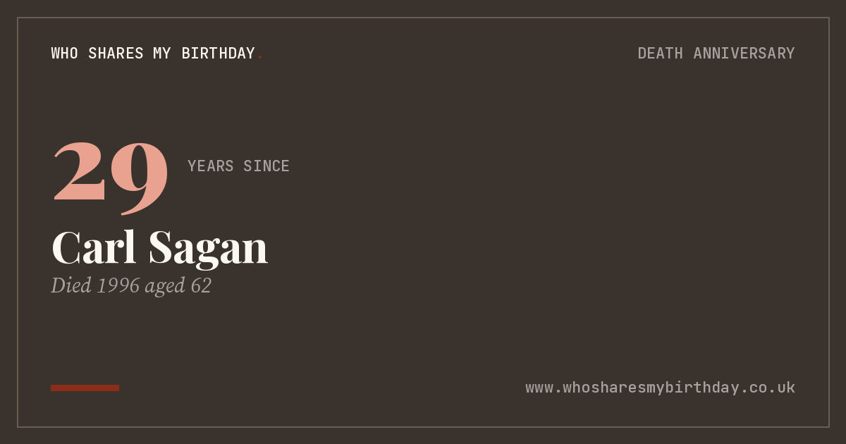 Carl Sagan