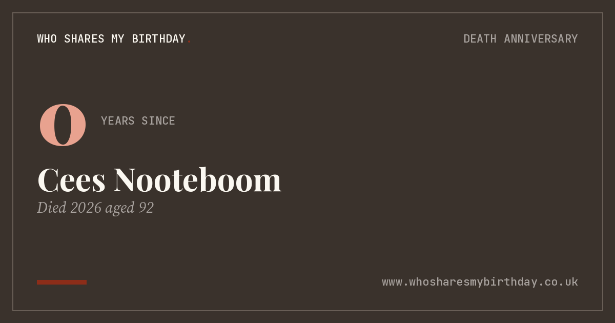 Cees Nooteboom