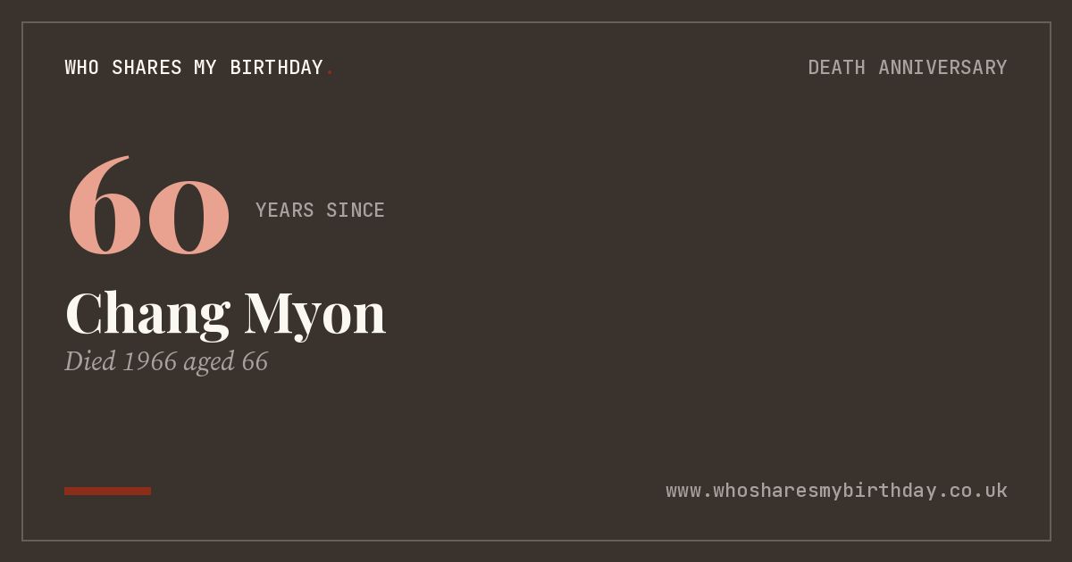 Chang Myon