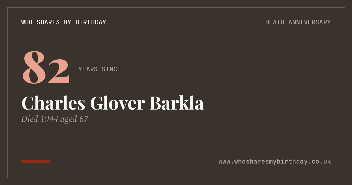Charles Glover Barkla