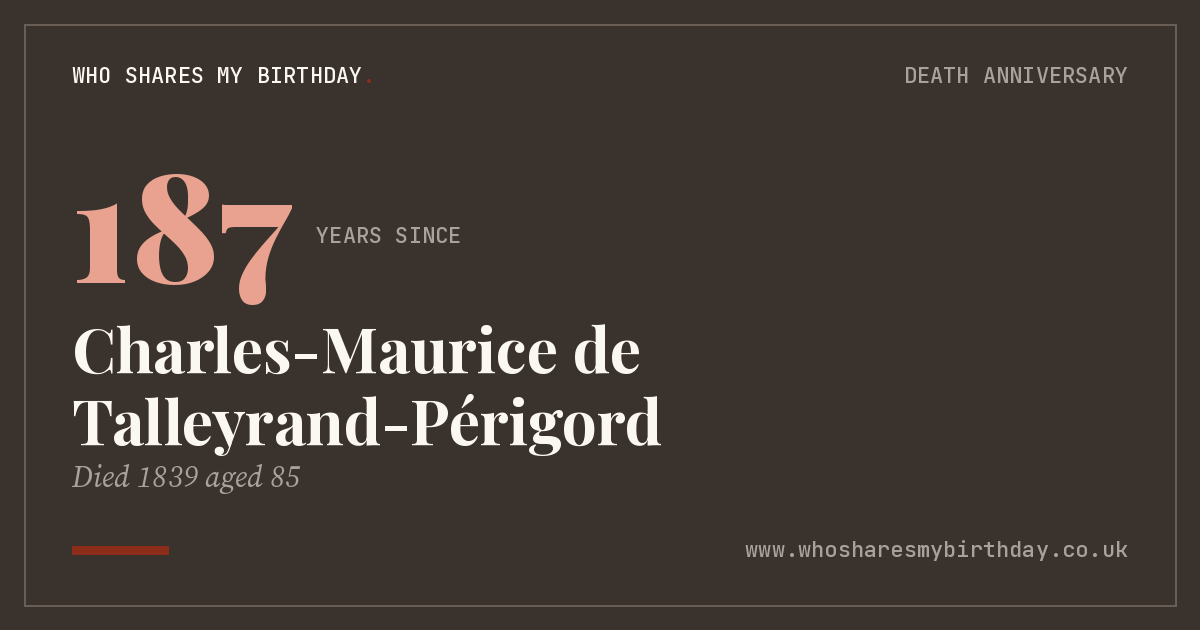 Charles-Maurice de Talleyrand-Périgord