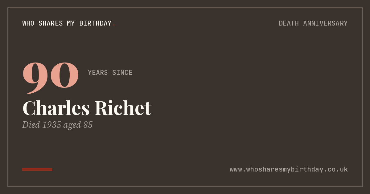 Charles Richet