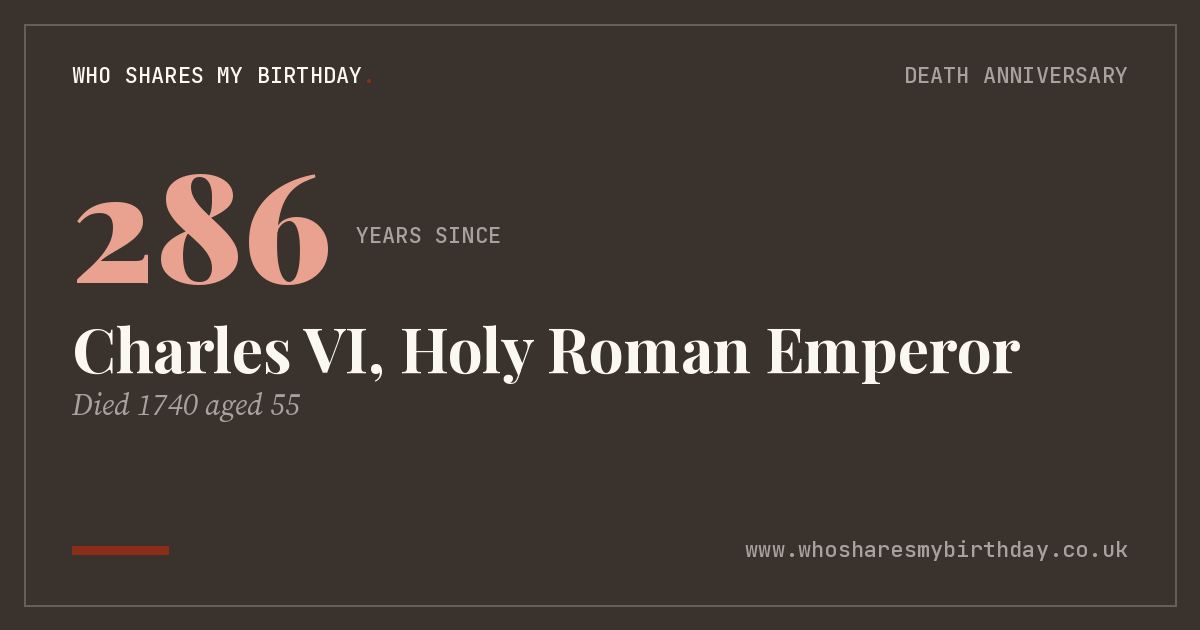 Charles VI, Holy Roman Emperor