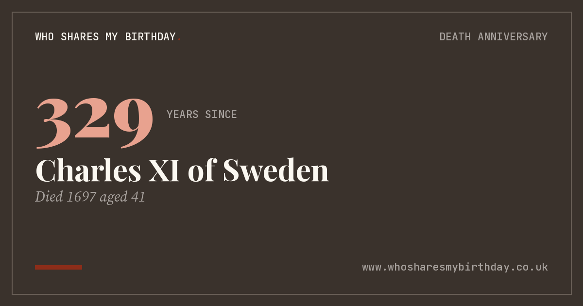 Charles XI of Sweden