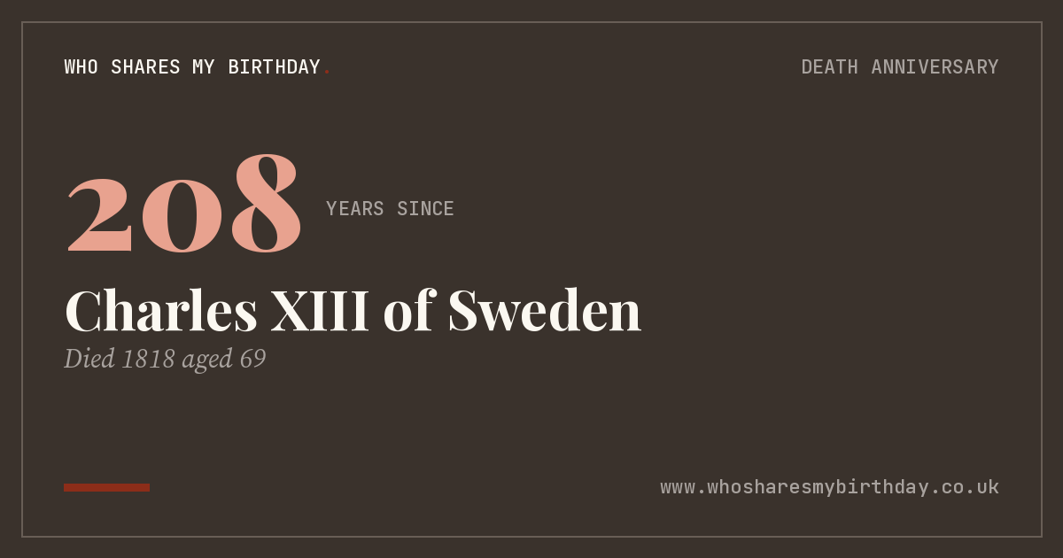 Charles XIII of Sweden