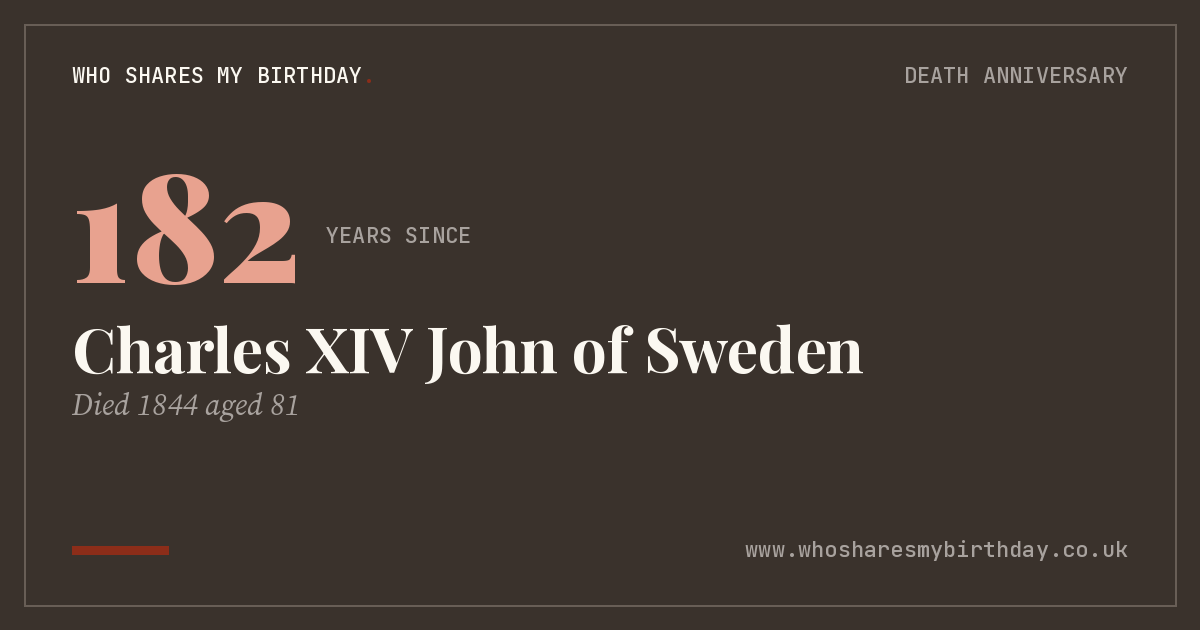 Charles XIV John of Sweden