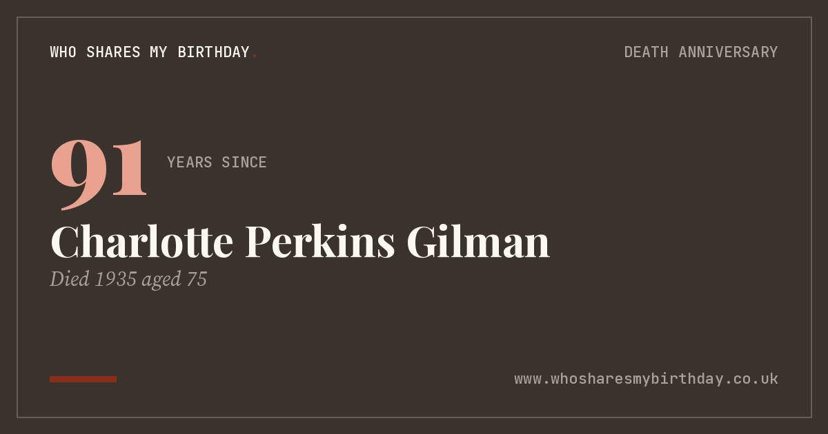 Charlotte Perkins Gilman