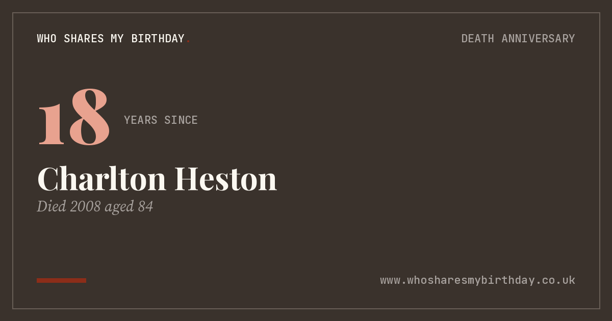 Charlton Heston