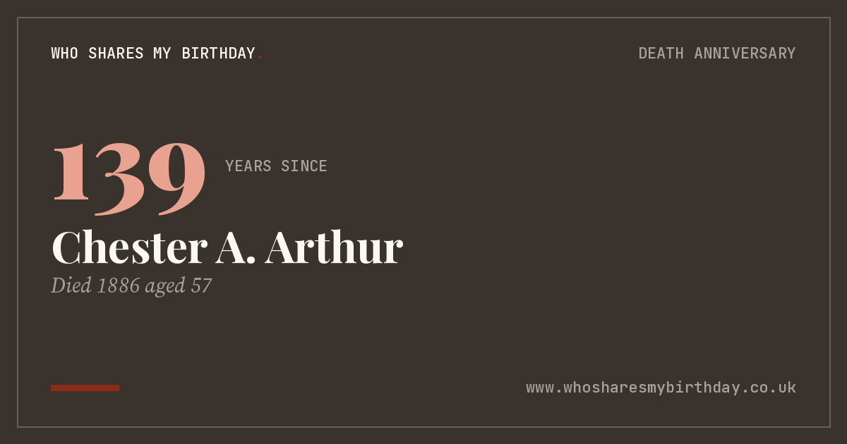 Chester A. Arthur
